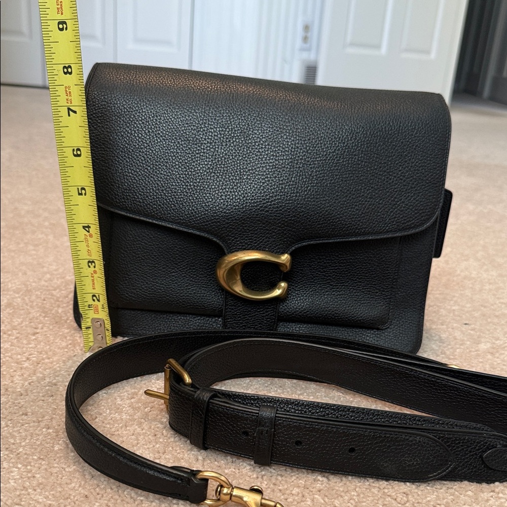 Coach Black Leather Bag